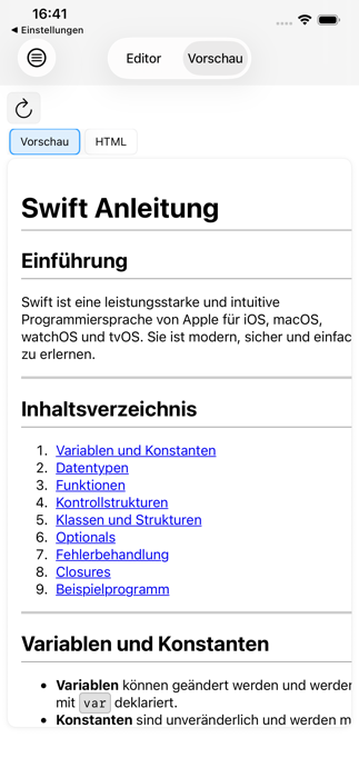 AI Markdown Editor Screenshot 2