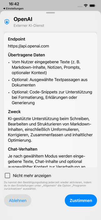 AI Markdown Editor Screenshot 8