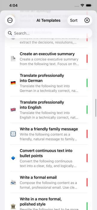 AI Text Editor Screenshot 5