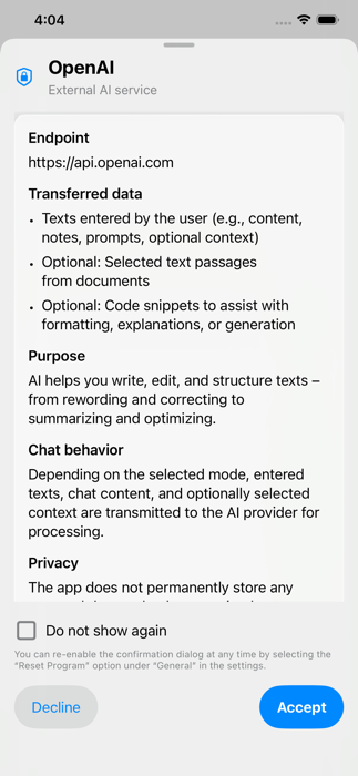 AI Text Editor Screenshot 8