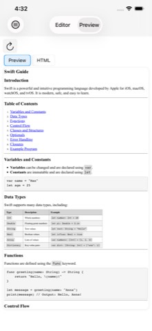 AI Markdown Editor Screenshot 2
