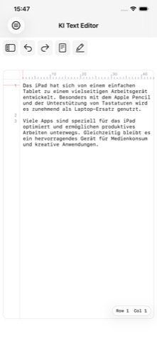 AI Text Editor Screenshot 1